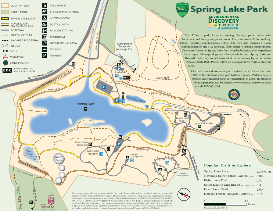 Spring Lake Park Map