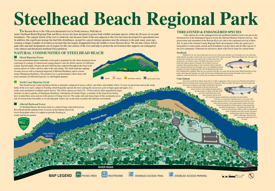 Steelhead Beach Park Map