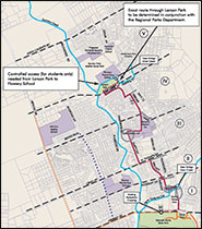 Central Sonoma Valley Bikeway Map