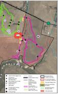Map of proposed trails at Estero Trail