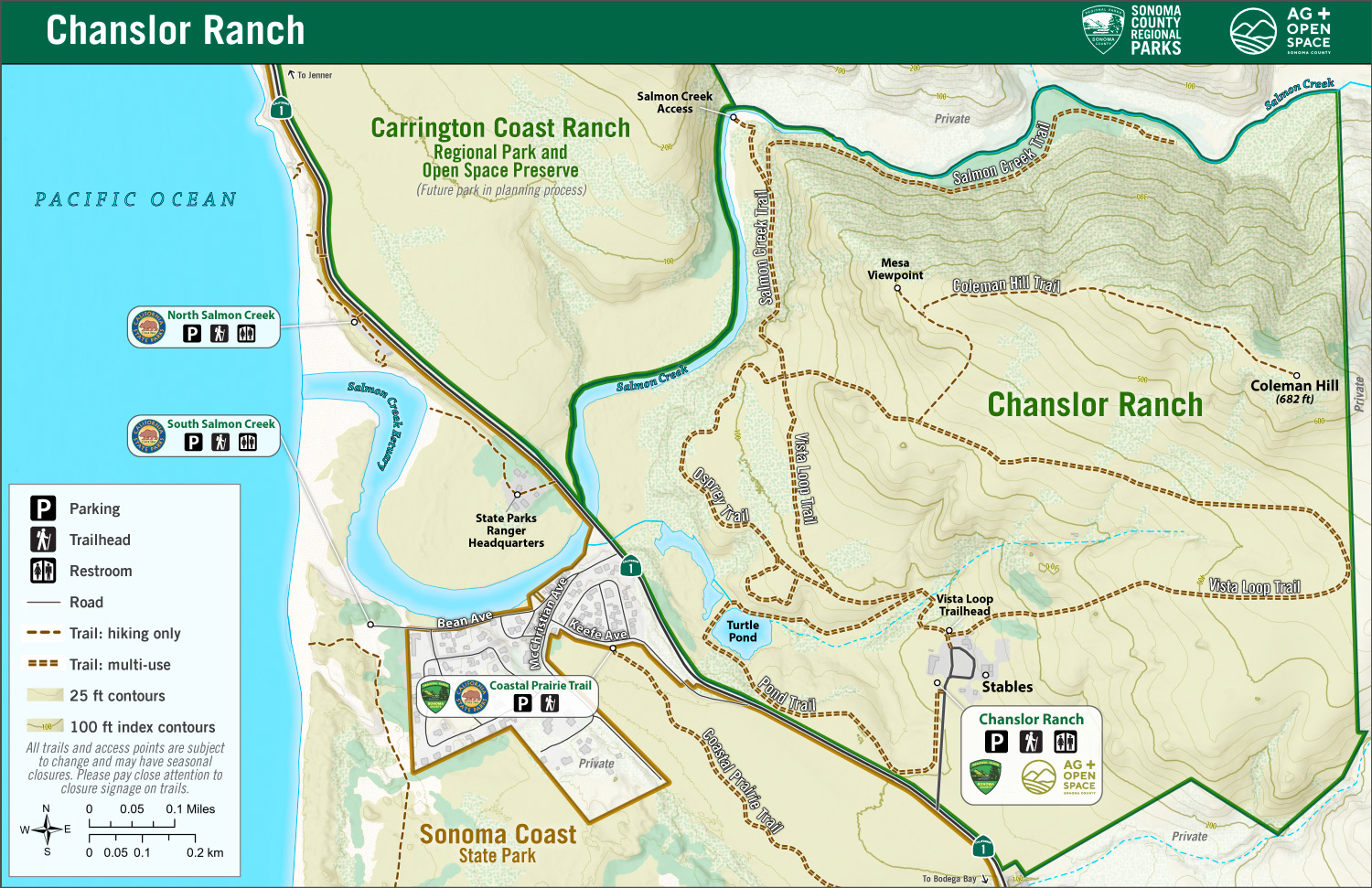 Chanslor Ranch map