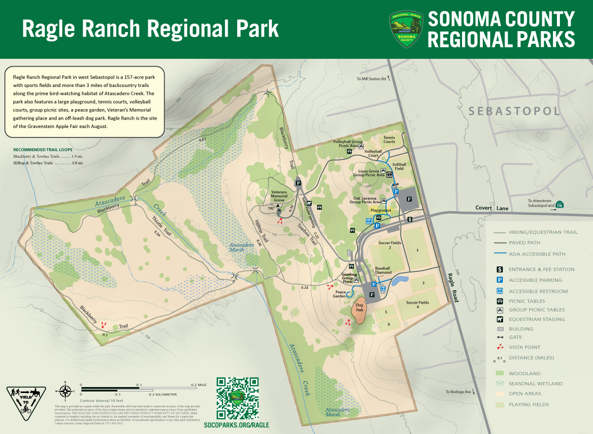 Ragle Ranch Park Map
