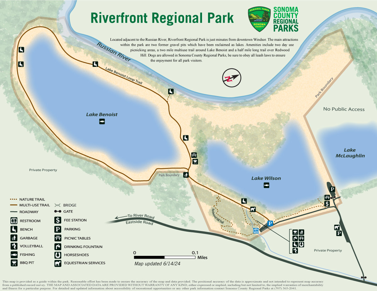 Riverfront Regional Park Map 