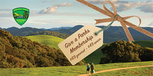 Sonoma County Regional Parks gift memberships