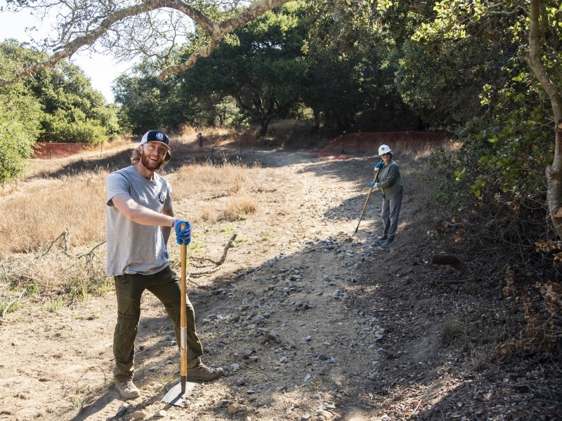 Volunteers at Helen Putnam Regional Park