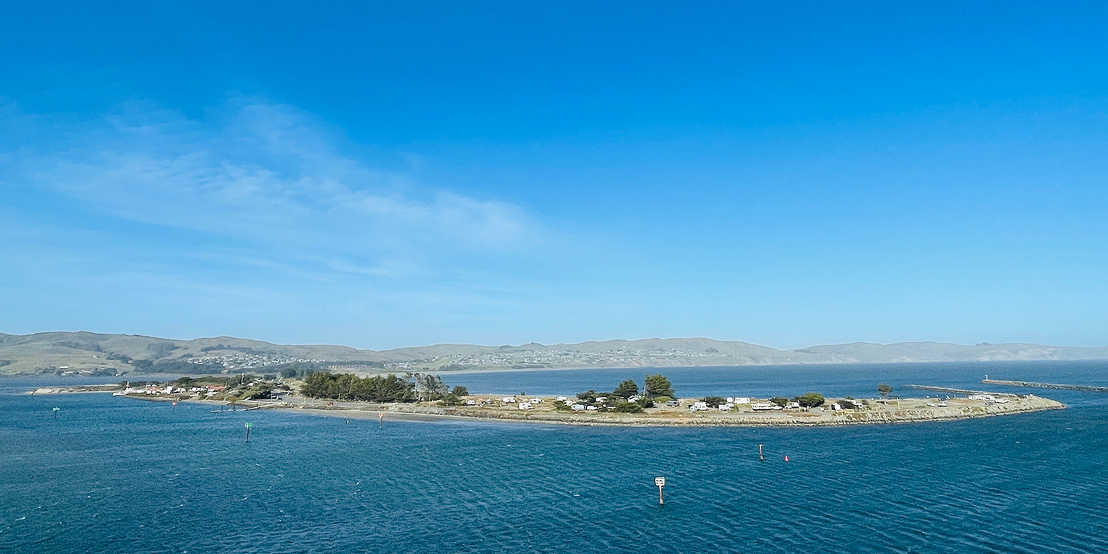 Doran Regional Park from across the Bay