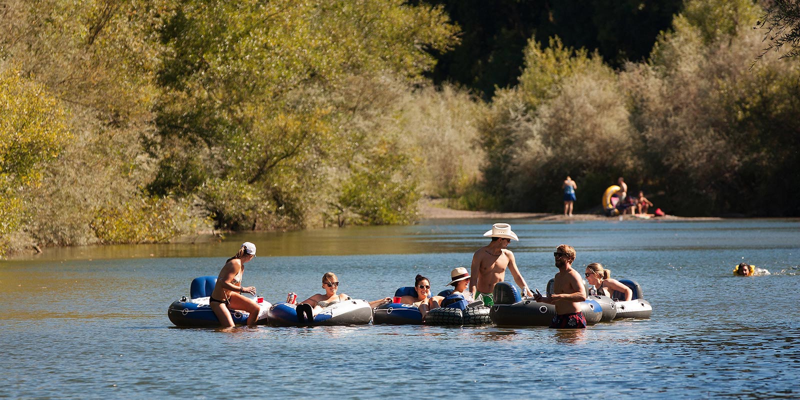 Tubing On The Russian River