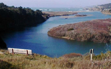 Gualala Point Regional Park Park Bench View