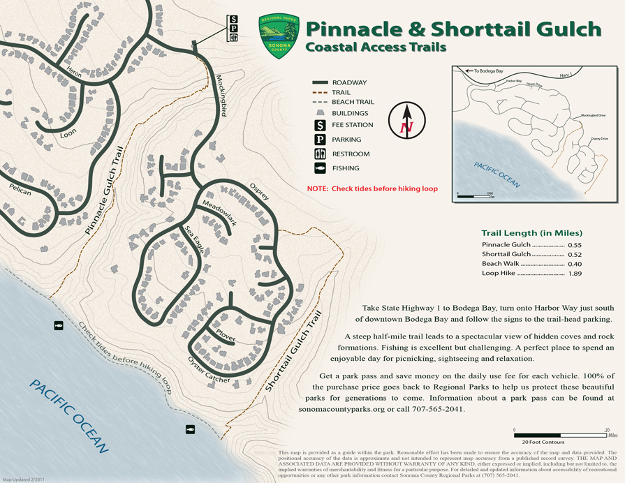Pinnacle Shortail gulch trails map