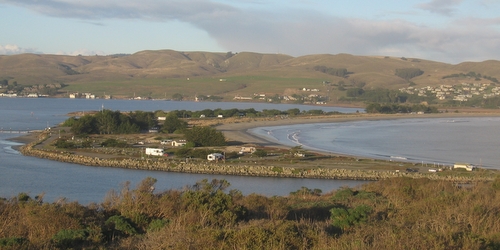View of Doran Boat Launch from Bodega Head 500