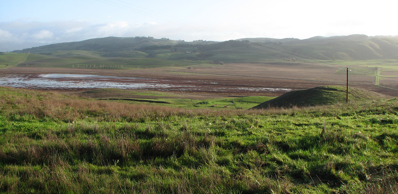 Tolay Lake view from park entrance