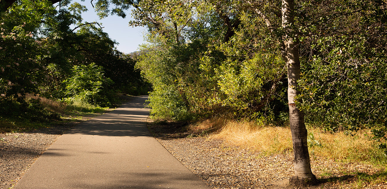 Cloverdale River Park trail