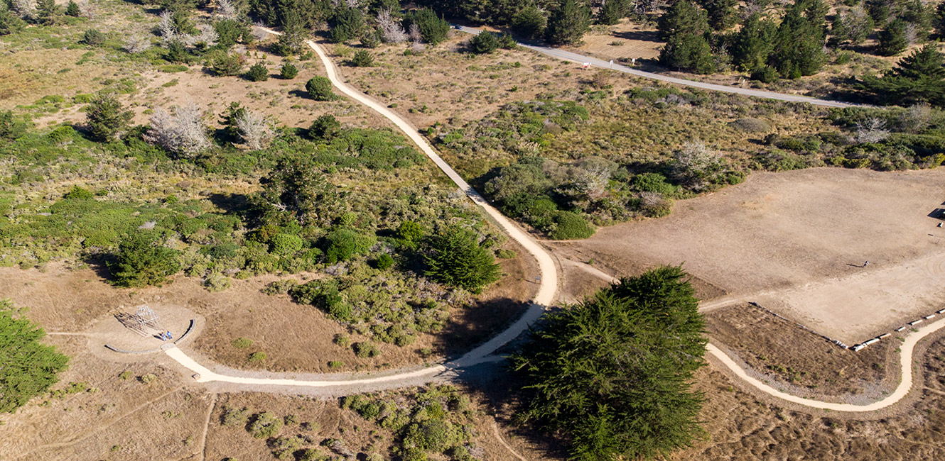 Coastal Prairie Trail - aerial view