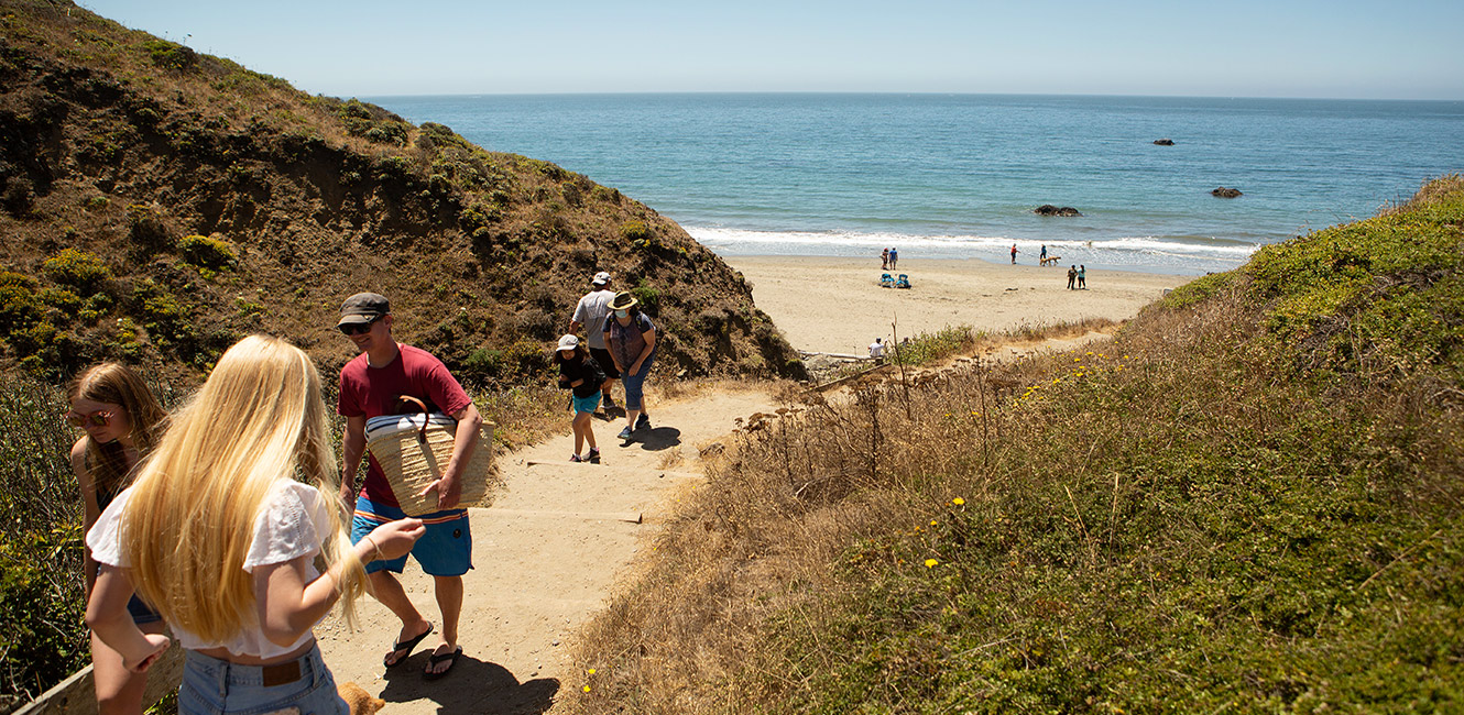 Pinnacle Gulch Coastal Access Trail